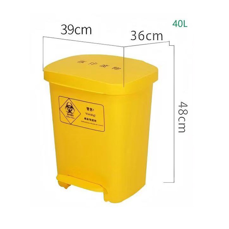 Trash And Recycling Bin